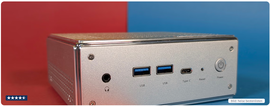 Starker Mini-PC Peladn HA-4 im Test: AMD Ryzen 9, 32 GB RAM und 1 TB SSD