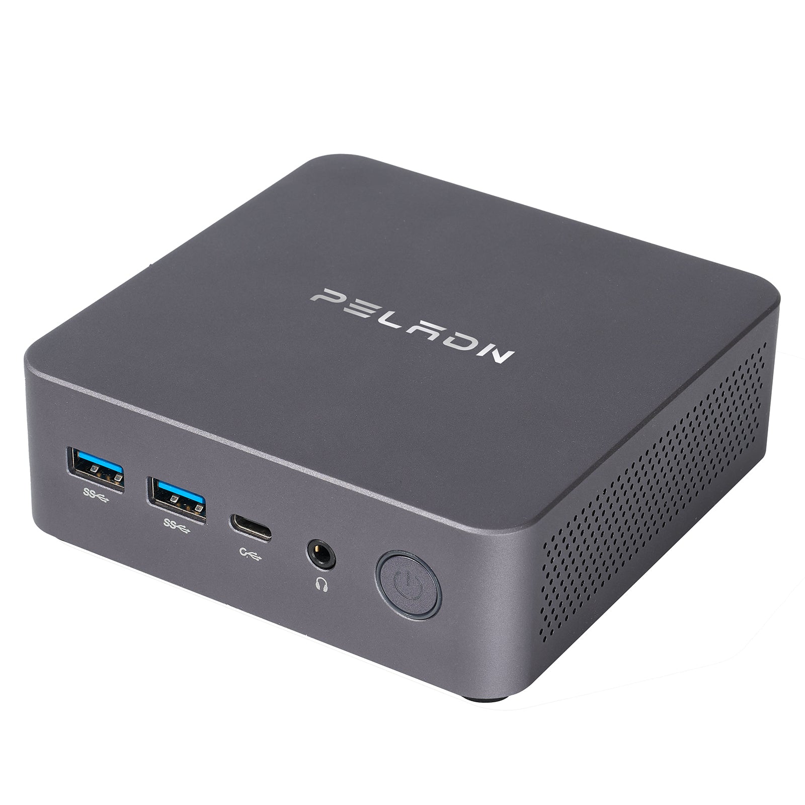 PELADN Bestia del tamaño de la palma de la mano: Mini PC Ryzen 7 7735U | DDR5 + PCIe 4.0 | Refrigeración silenciosa