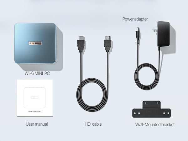 PELADN WI-6 Mini PC Intel Alder Lake N95