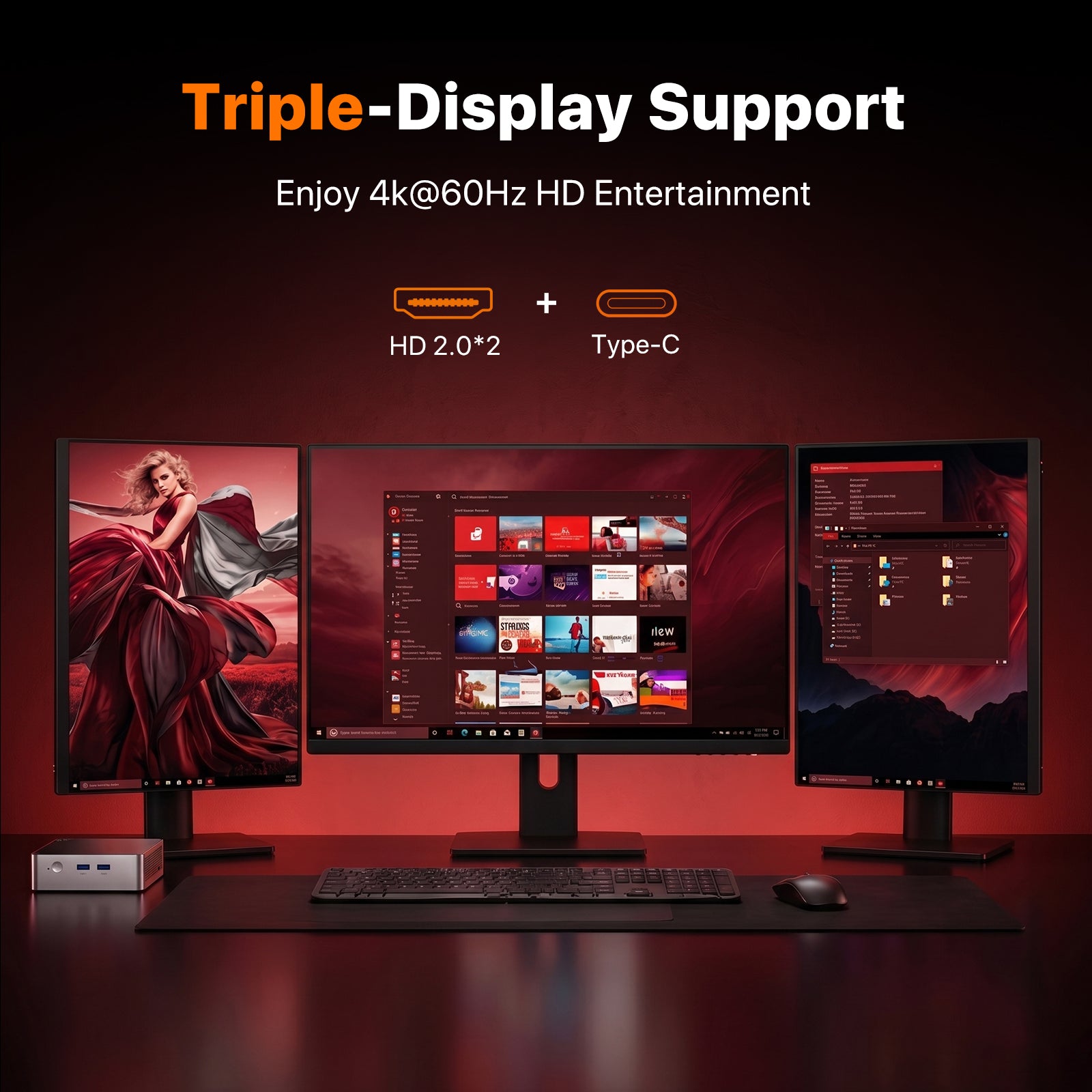 PELADN WO5 AMD Ryzen 5 4300U MINI PC