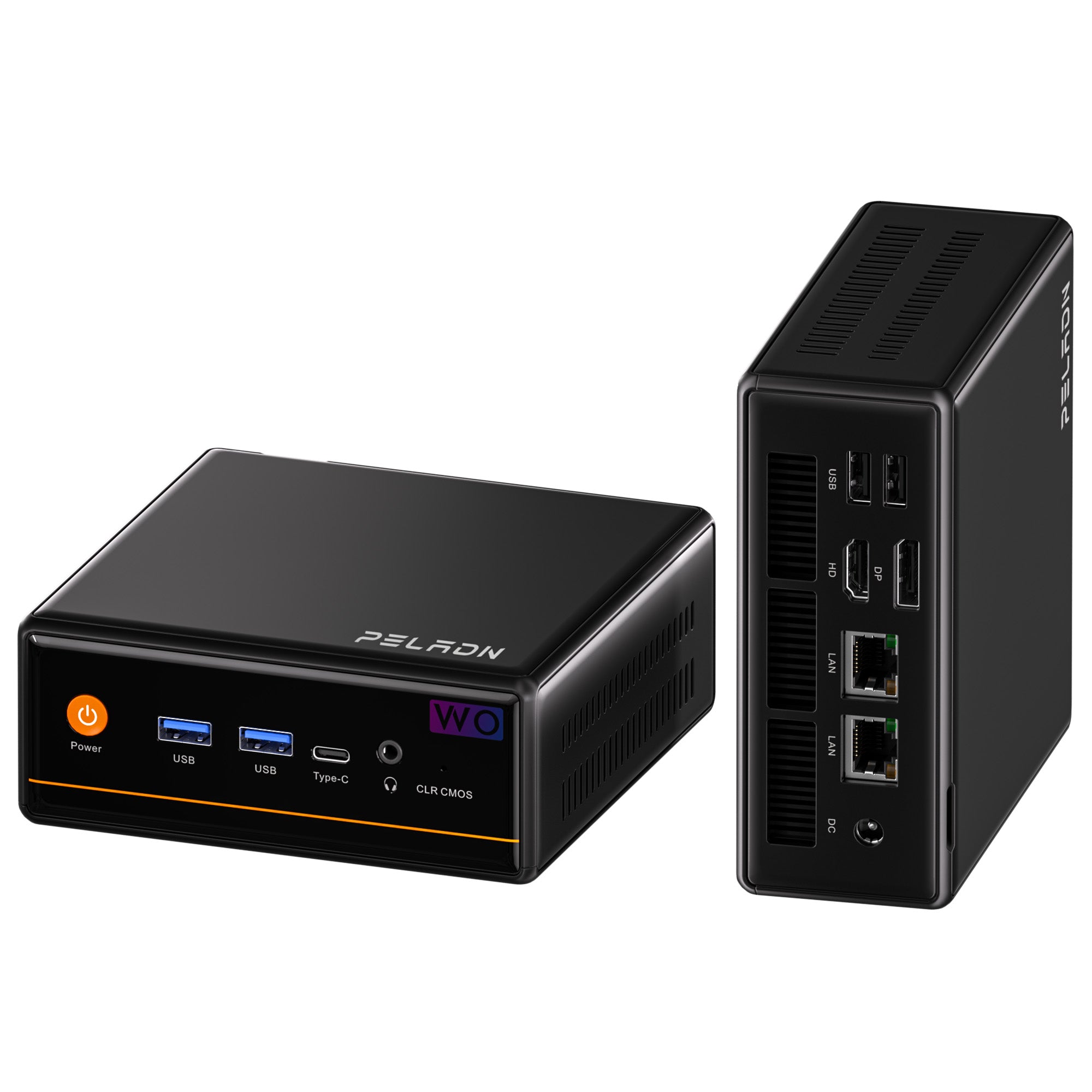 PELADN WO4 Mini PC AMD Ryzen 5 7640HS